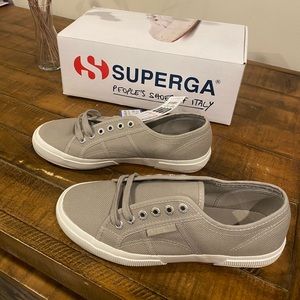 NEW Superga Grey Women’s 8.5